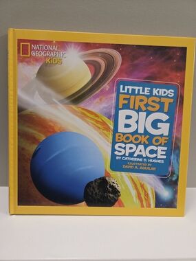 National Geographic Little Kids First Big Book of Space Hardcover Educational